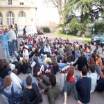 Manifestation des STAPS le 17 mars 2004 photo n46 